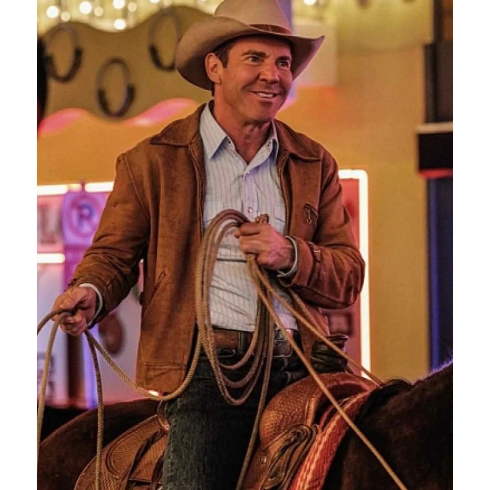 Dennis Quaid TV Series Vegas Leather Jacket - Jackets Mania